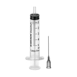 Omnifix® Duo-Single Use Syringes, 3-piece, with enclosed Hypodermic Needle