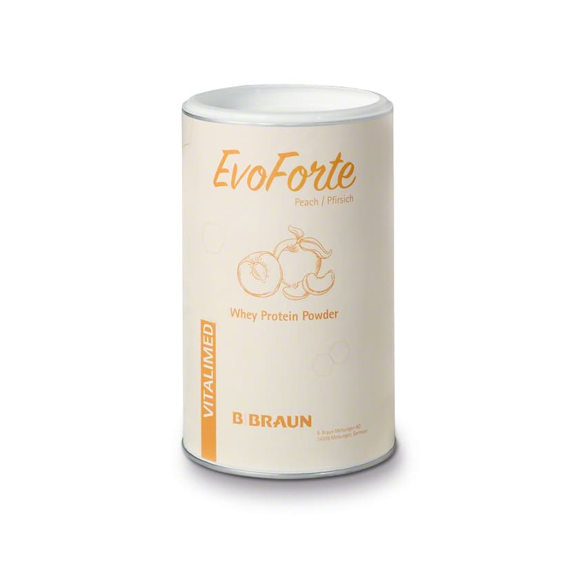 VITALIMED EvoForte Peach-Whey Protein Powder