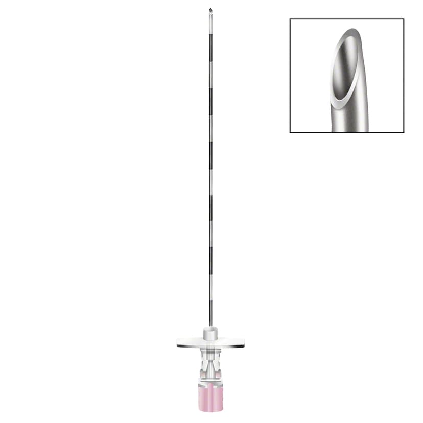 Perican® NRFit®-Epidural needle with tuohy bevel for single shot technique or to be used with an epidural catheter