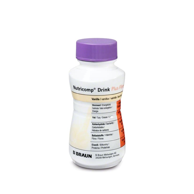 Nutricomp® Drink Plus Fibre Vanilla-200 ml