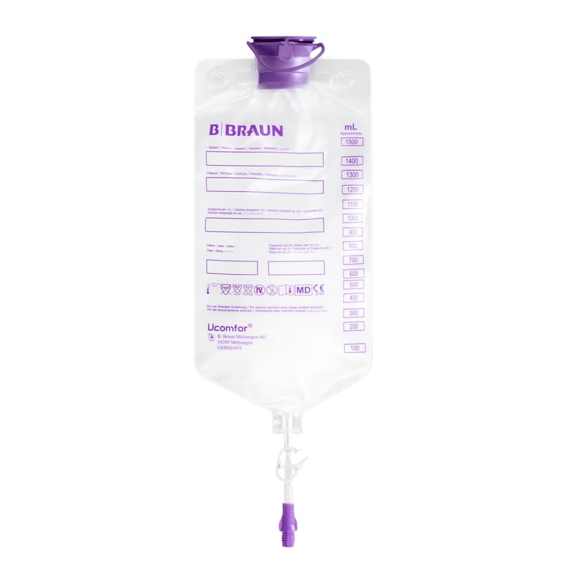 Enteral Nutrition Bag with ENPlus Spike-Enteral Nutrition Bag 1500 ml, REF. No. 4491500