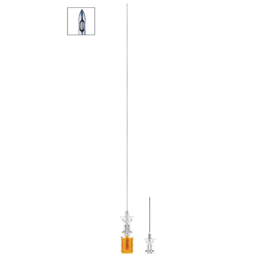Pencan® 25G x 156 mm Luer + Introducer-Spinal needle with Pencil Point bevel - REF.No. 4532510