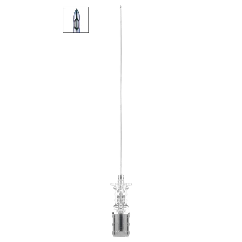Pencan® 27G x 88 mm Luer-Spinal needle with Pencil Point bevel - REF.No.  4532702