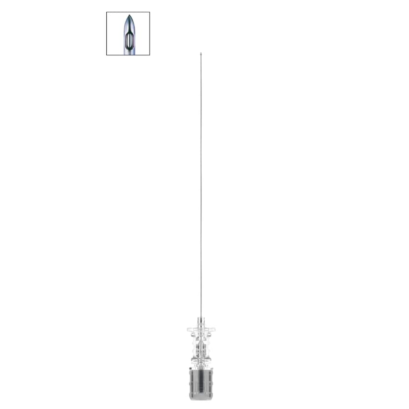 Pencan® 27G x 103 mm Luer-Spinal needle with Pencil Point bevel - REF.No. 4532704