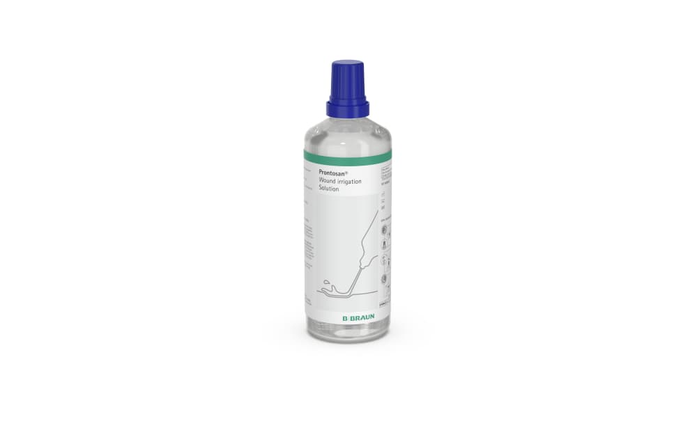 Prontosan Wound Irrigation-Product Alone Front Perspective WHITE