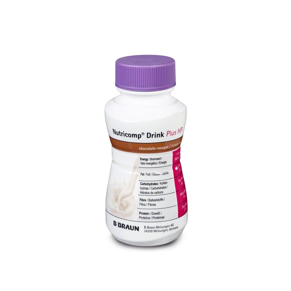 Nutricomp Drink Plus HP Schoko Nougat-200 ml