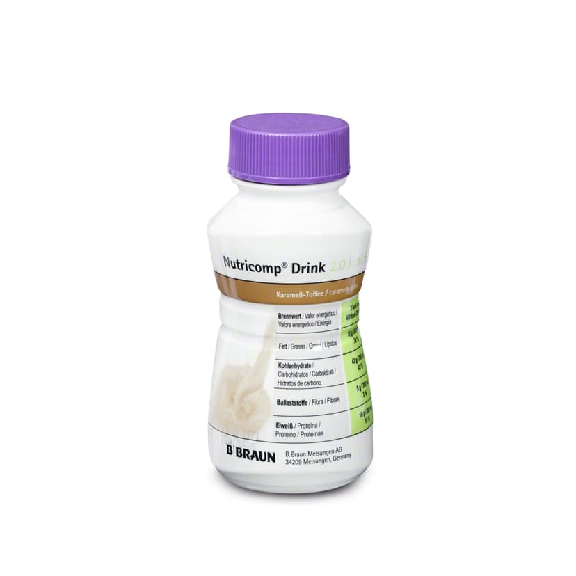 Nutricomp Drink 2.0 kcal Fibre Caramel-200ml