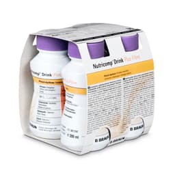 Nutricomp Drink Plus Fibre Peach-Apricot-4 x 200ml