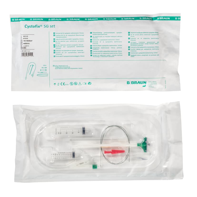 Cystofix® SG packaging-Suprapubic  Catheterization