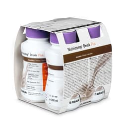 Nutricomp Drink Plus Chocolate-4x 200ml