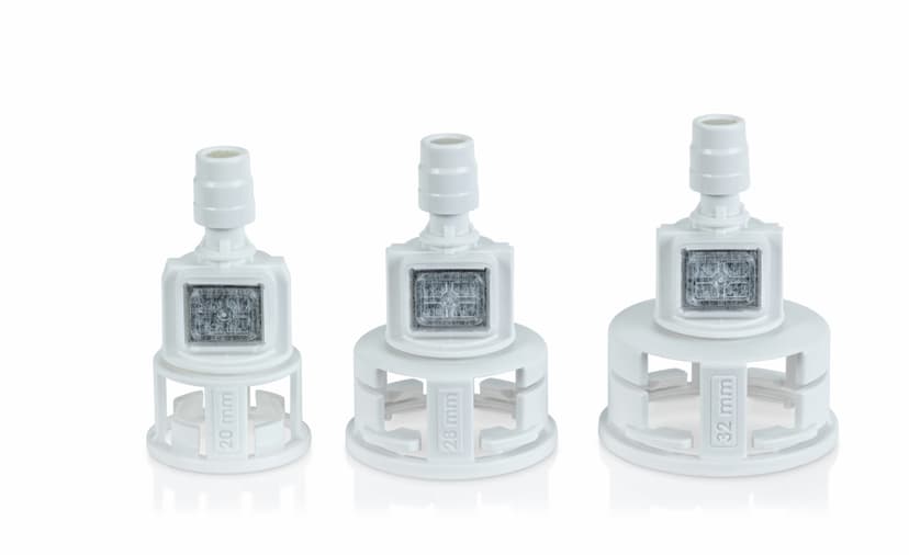 Chemfort toxiguard technology-Picture of Chemfort toxiguard technology vial adaptors in all sizes