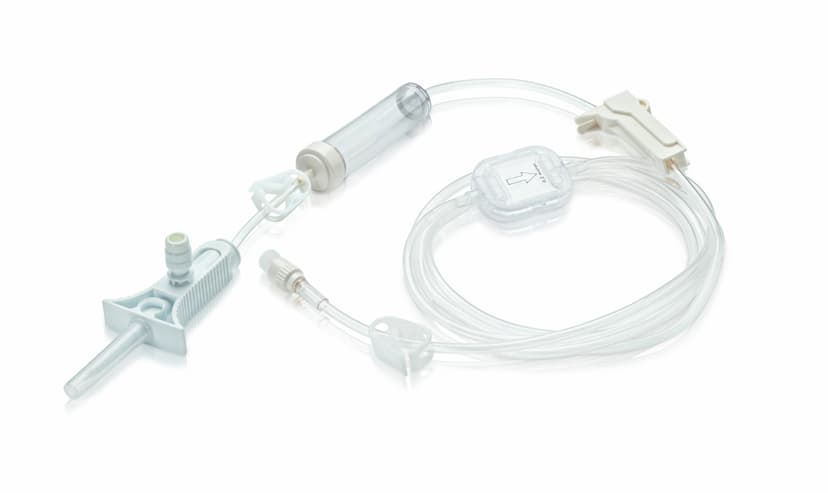 Chemfort  IV safety Set-Image of Chemfort  IV safety Set with 0.2 micron filter with a protective cap