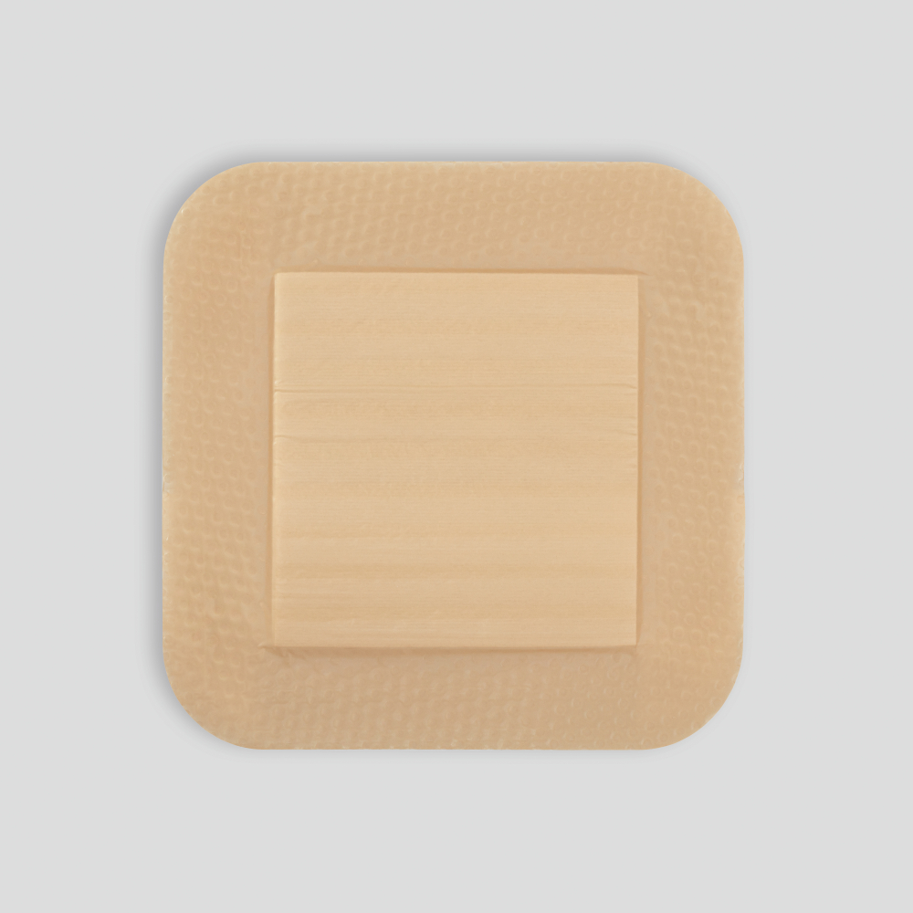 Askina® DresSil Border Lite-Upgrade Askina, silicone wound dressing, grey background